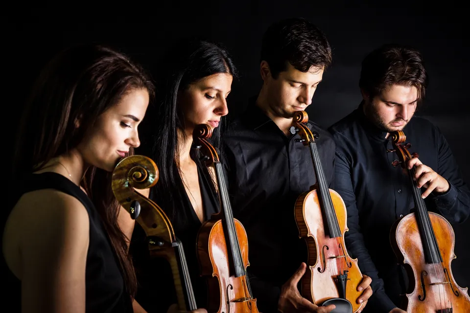 With instruments